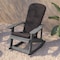 Flash Furniture Gray Adirondack Rockers - Gray Cushions, 2PK 2-JJ-C14705-CSNGY-GY-GG - alternate 7